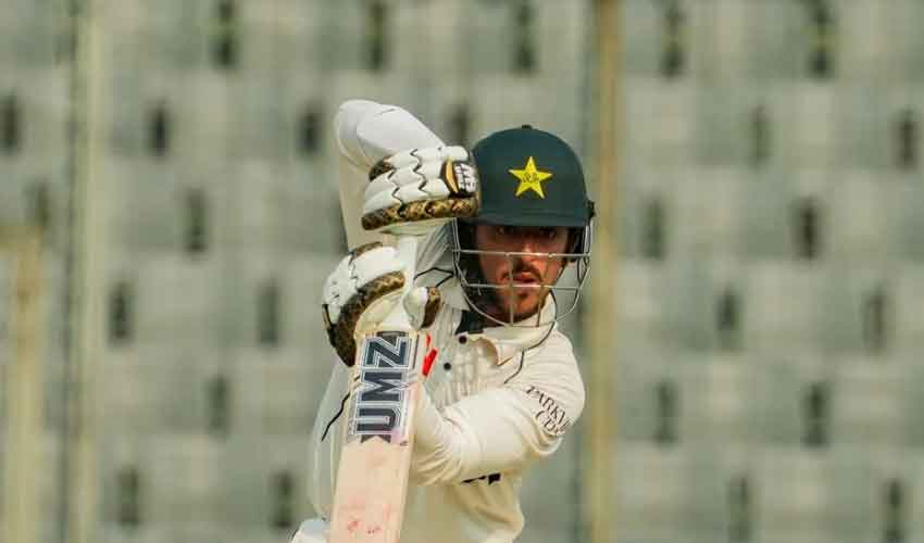 Miraz’s five-for gives Bangladesh slender lead against Pakistan | SAMAA TV