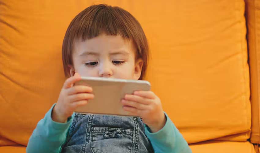 Excessive mobile phone use affects children's development