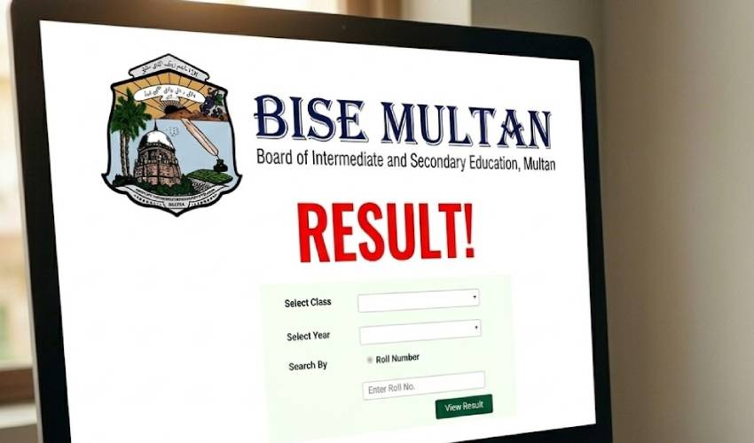 BISE Multan 10th class result 2026 announced - Check now