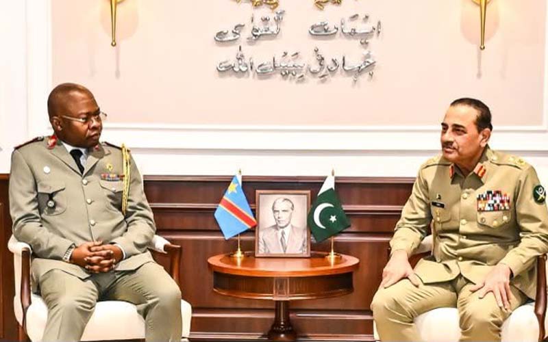 Pakistan, DR Congo agree to strengthen defence cooperation
