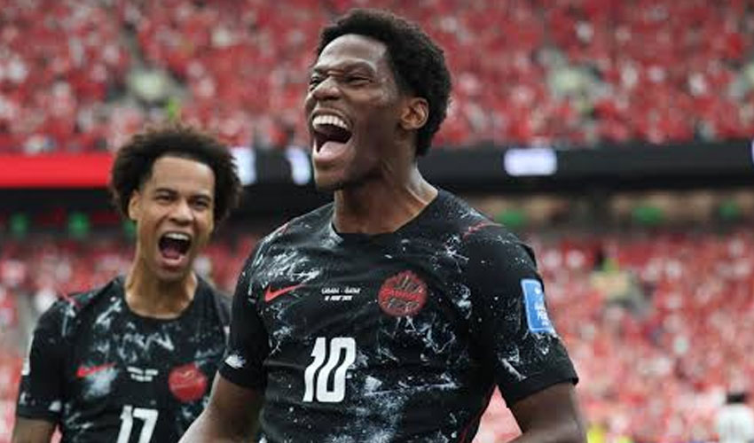 David hat-trick powers Canada to 6–0 win over nine-man qatar
