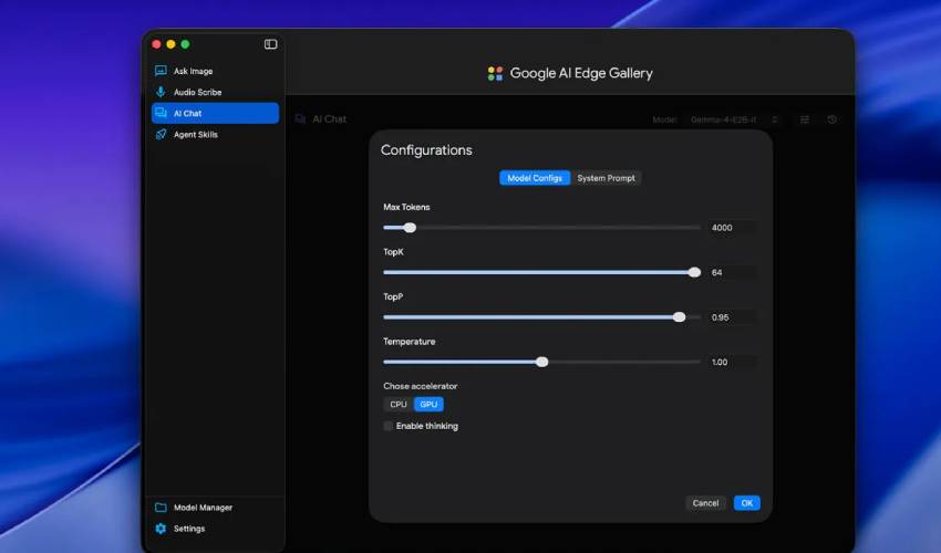 Google launches AI Edge Gallery for Mac users