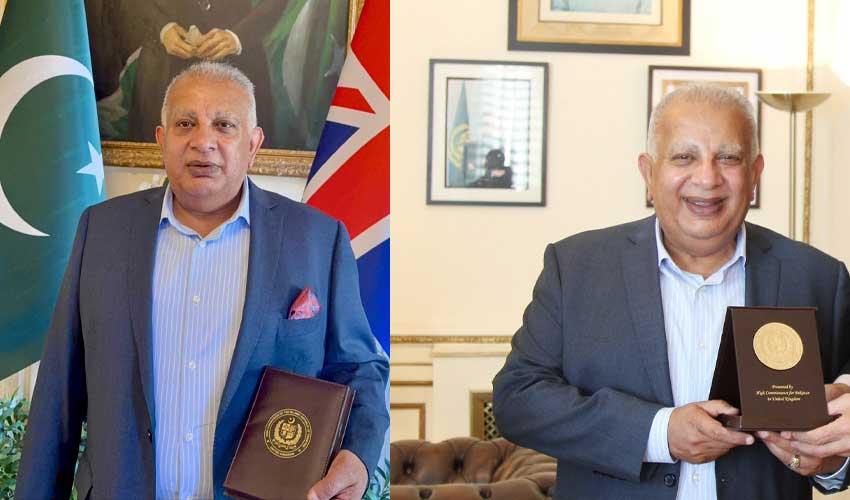 Pakistan High Commissioner hails Tariq Sheikh’s contribution to UK economy