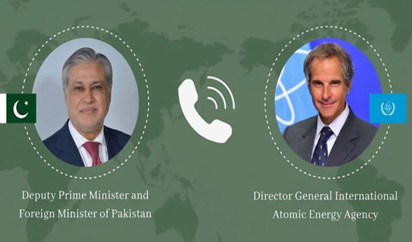 Ishaq Dar, IAEA chief agree on Islamabad MoU to ease tensions