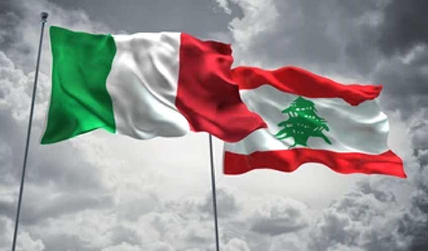 Italy ready to provide dplomatic support for Israel Lebanon agreement