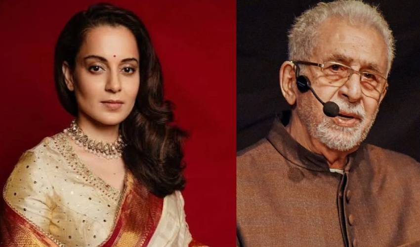 Kangana Ranaut calls Naseeruddin Shah ‘lomdi’ in protest row
