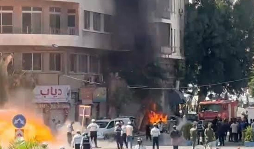 ISIL linked suspects arrested over Damascus bombings during Macron's visit