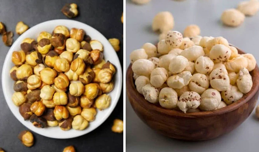 Makhana or roasted chickpeas: Best for weight loss?