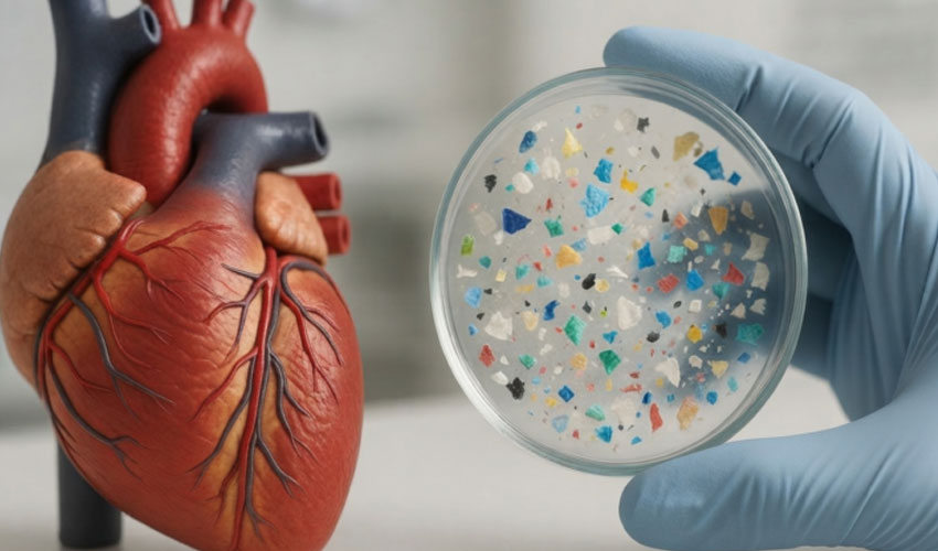 Microplastics detected in blood may raise risk of severe heart attack