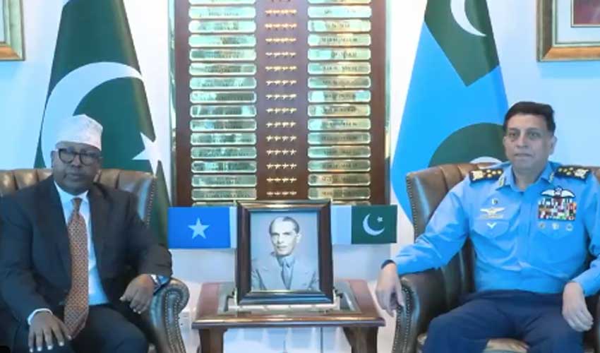 Somali defence minister holds talks with Pakistan military leadership