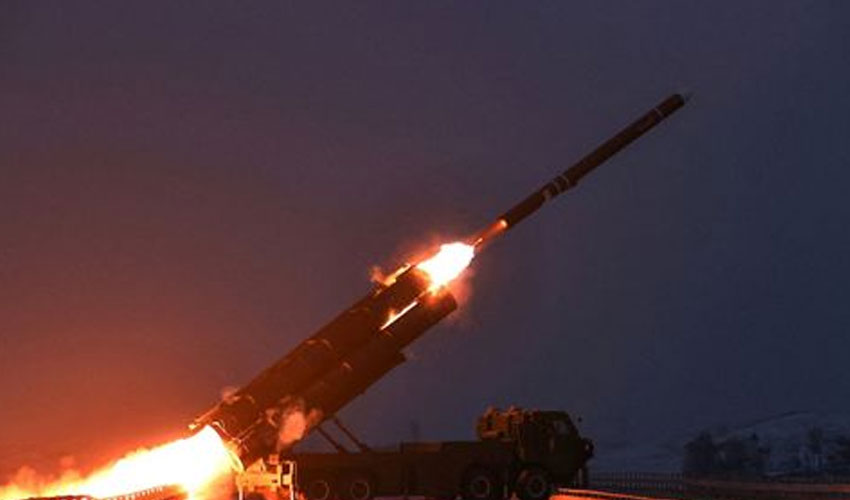 North Korea fires suspected missile amid US South Korea military drills