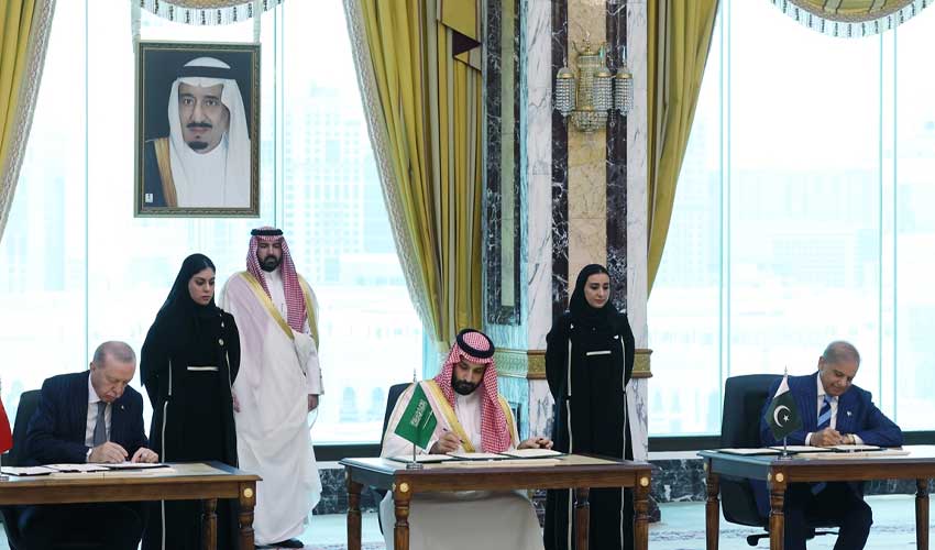 Saudi Arabia, Türkiye and Pakistan sign Makkah Joint Defence Agreement