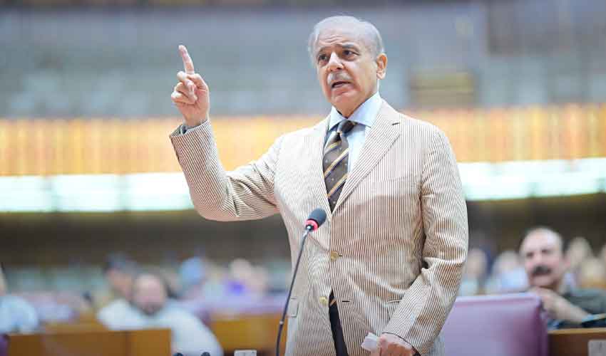 PM Shehbaz invites opposition for talks in National Assembly speech