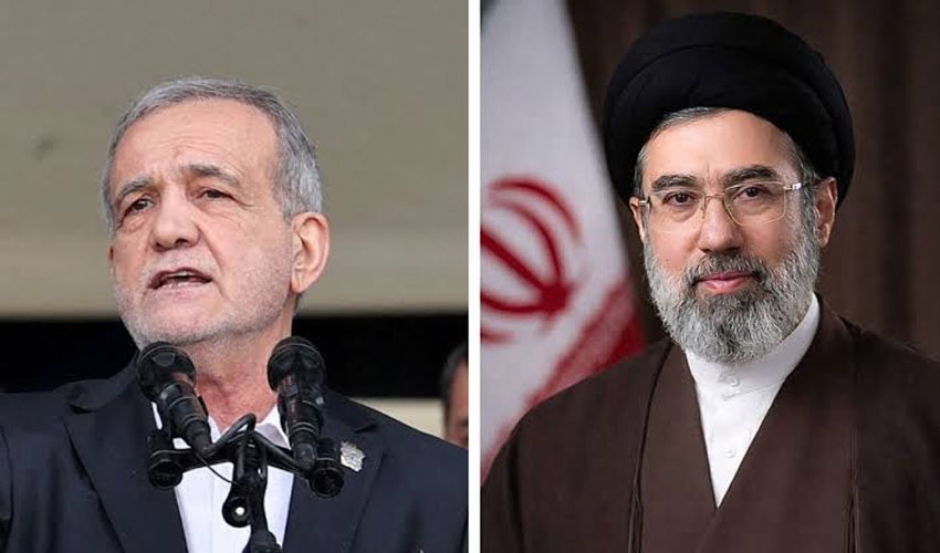 Pezeshkian says he recently met Mojtaba Khamenei
