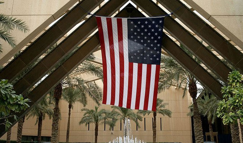US embassy in Riyadh hit by drones, minor fire reported