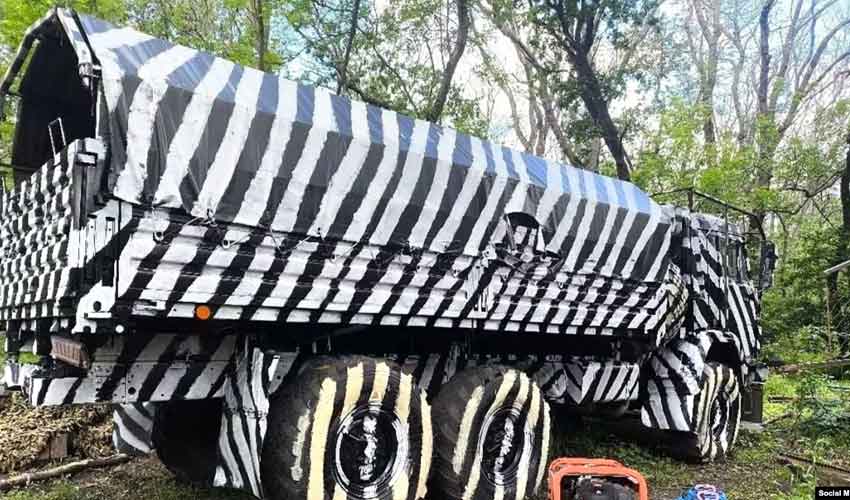 Russia revives first ‘zebra’ camouflage to confuse Ukrainian drones