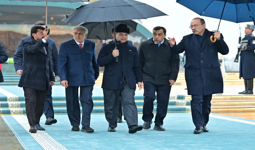 PM Shehbaz touches down in Uzbekistan, resolves to boost ties