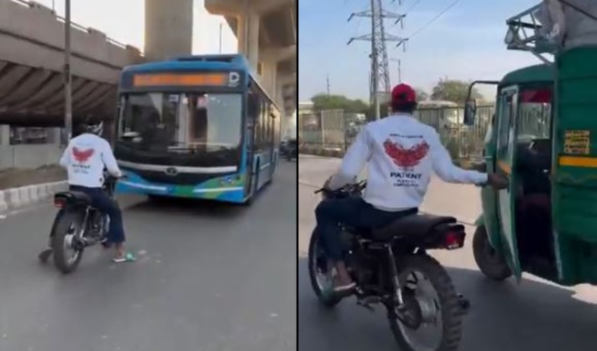 Delhi youth held for dangerous bike stunts on busy highway