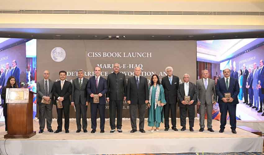 Strategic experts at the CISS book launch ceremony in Islamabad