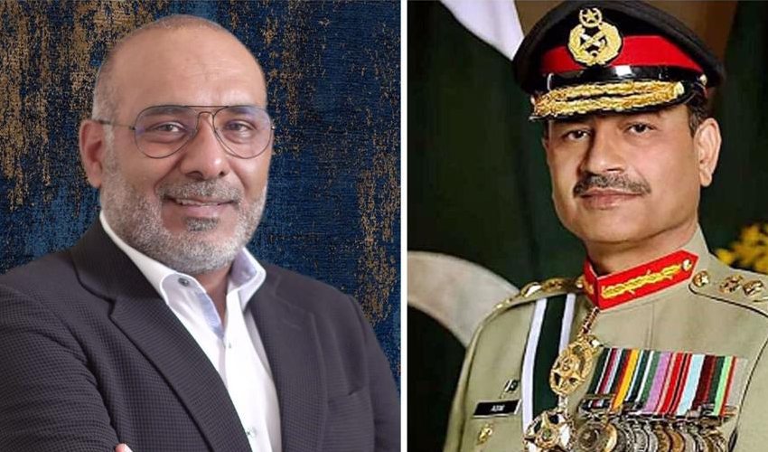 COAS heaps praise on American-Pakistani Tanweer Ahmed for $9m IT donation