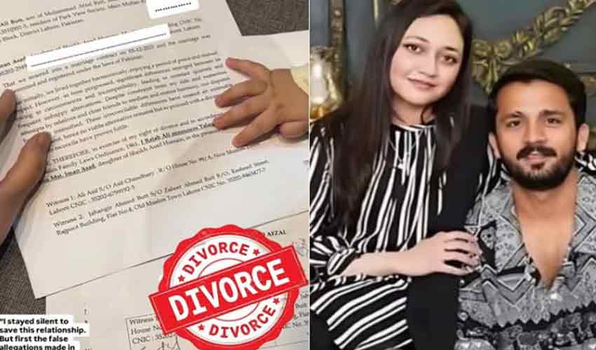 YouTuber Rajab Butt serves divorce notice to wife Emaan