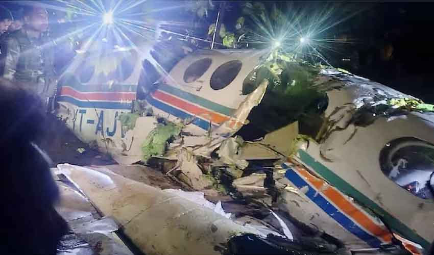 Seven killed in air ambulance crash in India's Jharkhand state