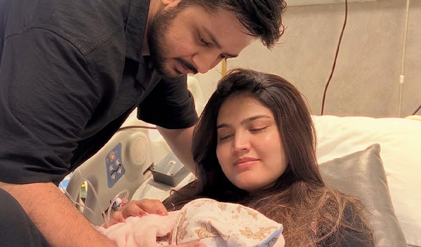 YouTuber Iqra Kanwal welcomes baby girl