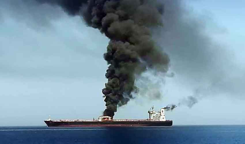 Iran claims targeting US destroyer in Gulf of Oman