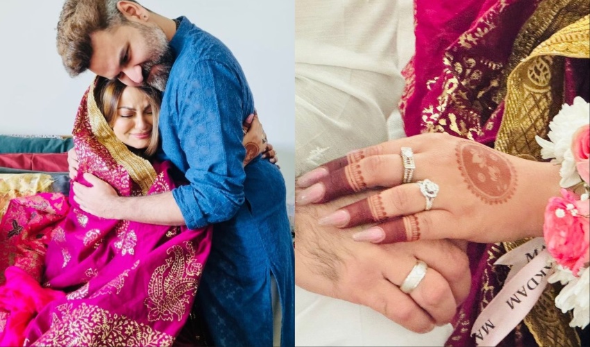 In pictures: Juvaria Abbasi shares moments from her Nikah ceremony