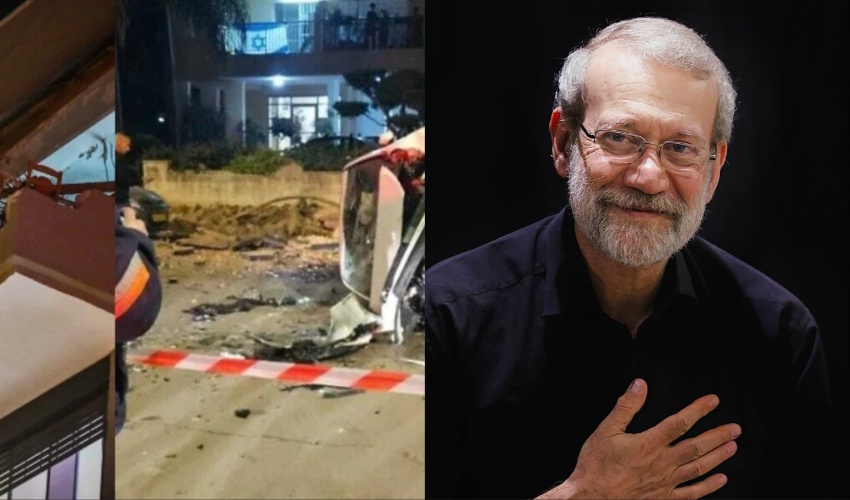 Iran strikes Israel with cluster missiles, kill 2 in retaliation for Larijani killing