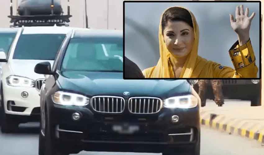 Destroyed BMW protocol vehicle after fire operation