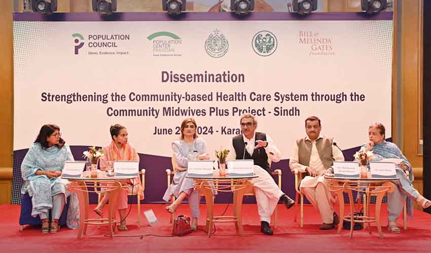 Empowering CMWs key to improve healthcare, family planning in Sindh