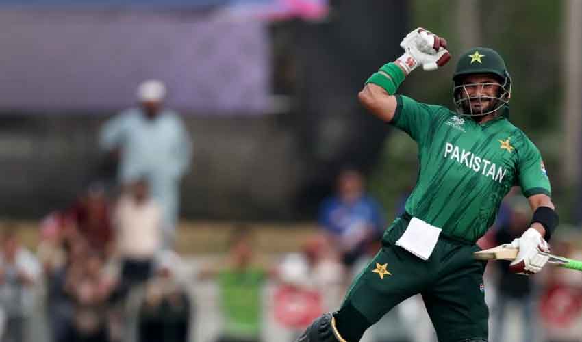 Pakistan march into Super 8 with crushing win over Namibia